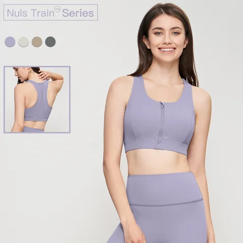 Front Open Zipper Bra