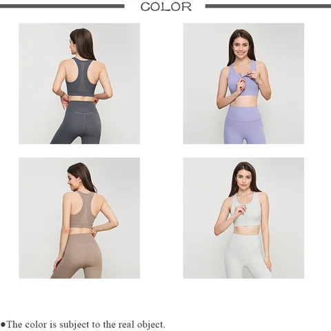 Front Open Zipper Bra