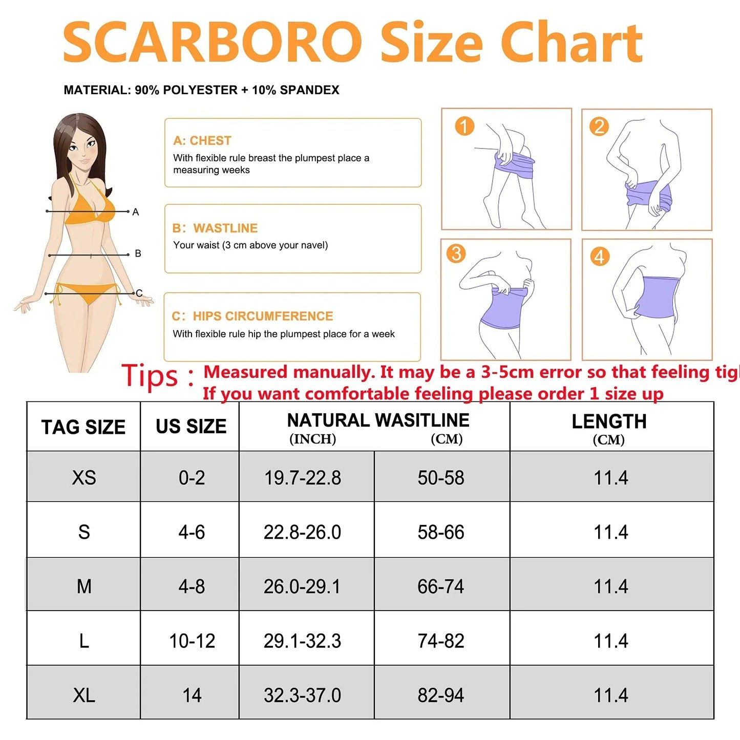 Tummy Control Belly Belt