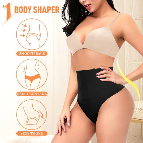 High-Waisted Control Briefs