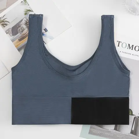 Sweet Girl Sling Sleeveless Chest Wrap Top Slim Fit Silk cotton Camisole Casual Push Up Padded BRA