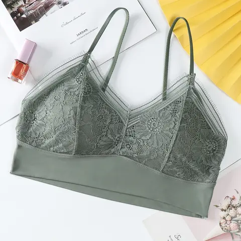 Women Silk Bra Mulberry Silk Everyday wear Lace with  Padded breathable push-up bra