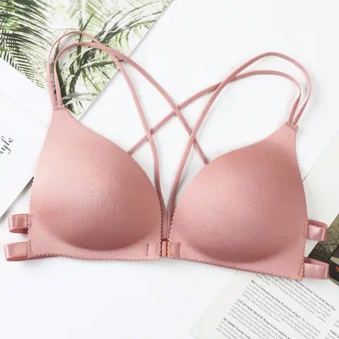 Good Quality Girl T-shirt sexy bra for women pushup Seamless Bralette Ladies WIreless Nylon Spandex bra