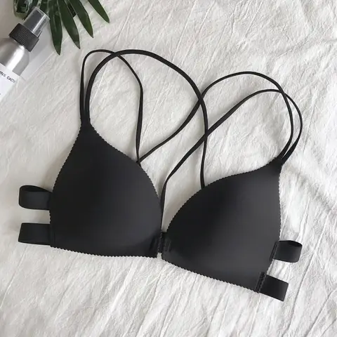 Good Quality Girl T-shirt sexy bra for women pushup Seamless Bralette Ladies WIreless Nylon Spandex bra