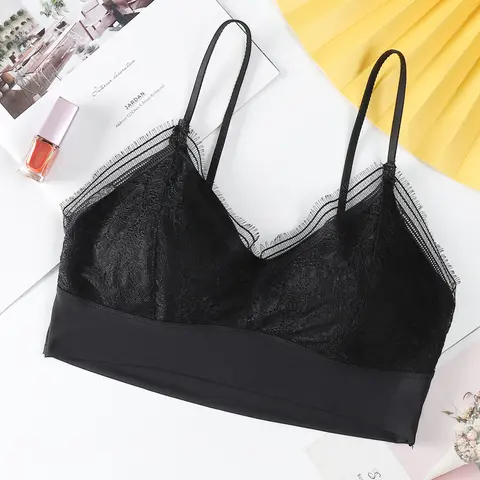 Women Silk Bra Mulberry Silk Everyday wear Lace with  Padded breathable push-up bra