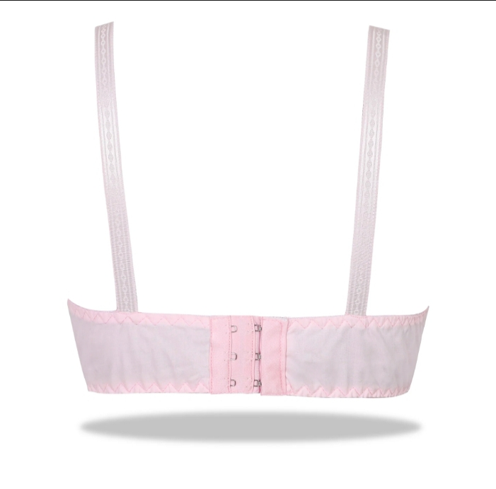 Pack of 04 Multi Colour Cotton 3 Hooks Bras Brief Blouse Brazier Brassier for Women Ladies Girls Undergarments