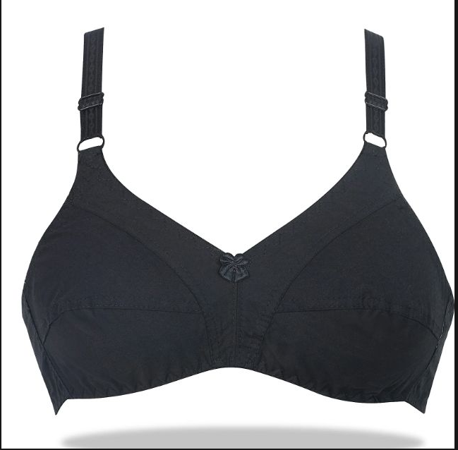 Pack of 04 Multi Colour Cotton 3 Hooks Bras Brief Blouse Brazier Brassier for Women Ladies Girls Undergarments