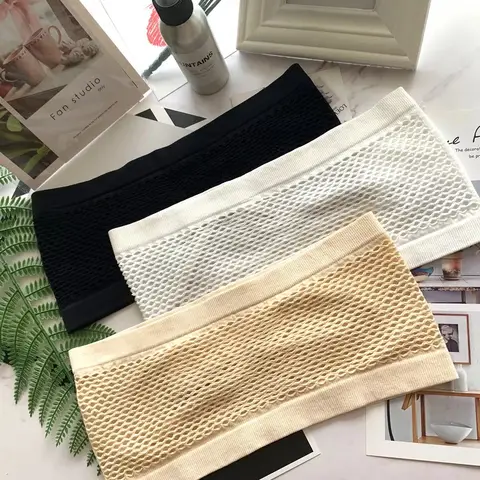 PACK OF 3 BRA Dynamics Wire-Free Comfortable Seamless One-Piece Strapless Underwear Ladies 6XL Sexy 3D Breathable Bra