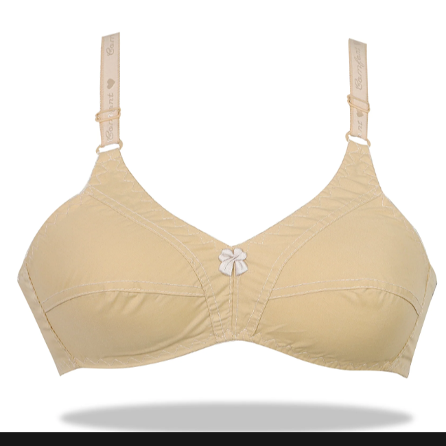 Pack of 04 Multi Colour Cotton 3 Hooks Bras Brief Blouse Brazier Brassier for Women Ladies Girls Undergarments